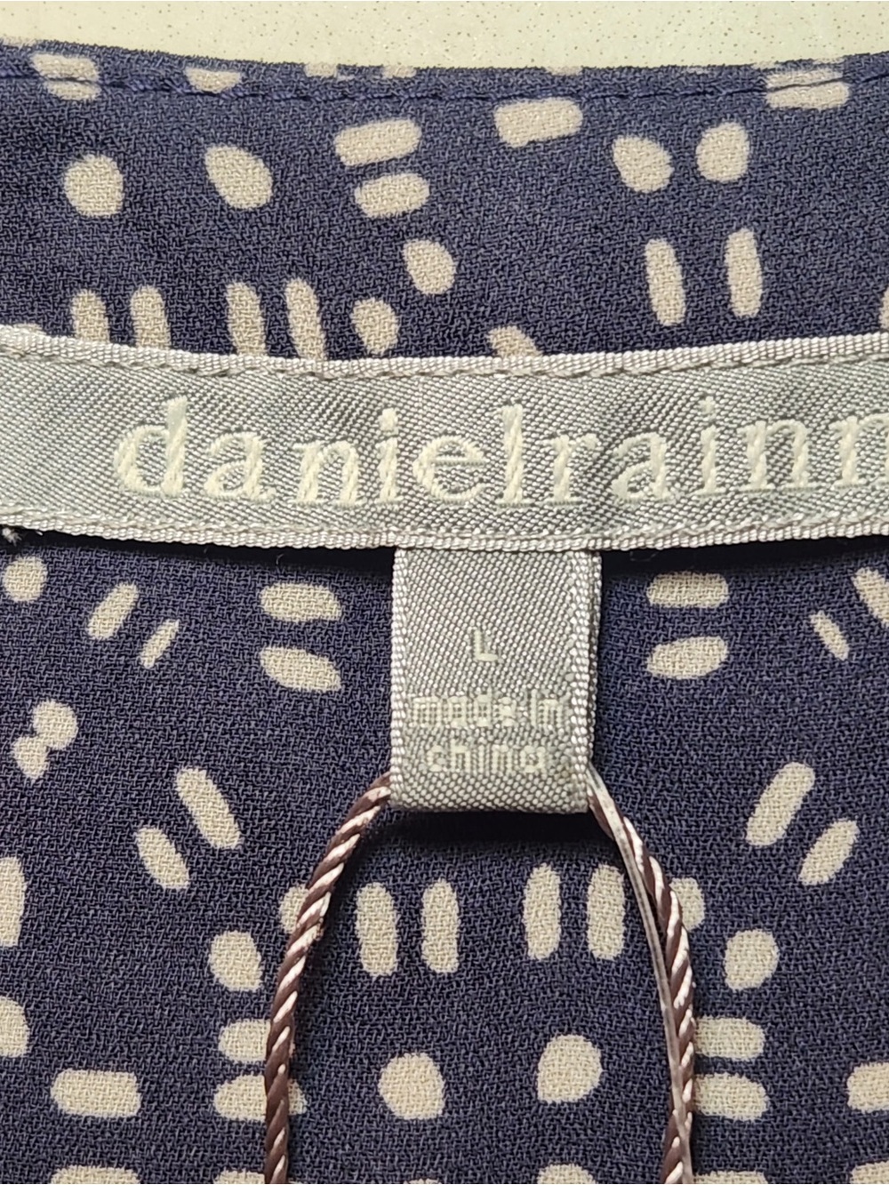 NWT Daniel Rainn x Anthropologie Split-Neck Tunic Top Blouse Hi Low Spring Fall - Picture 4 of 6
